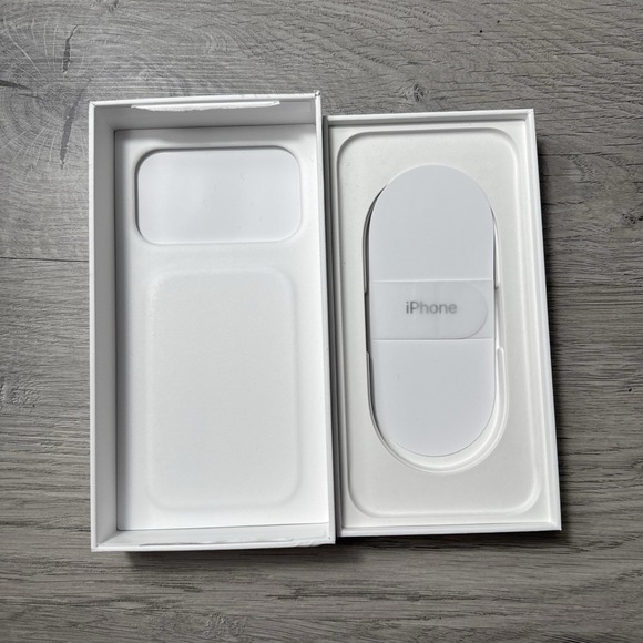 iPhone 17 Pro MAX Silver 256gb Original EMPTY BOX ONLY A3257 - Picture 12 of 16